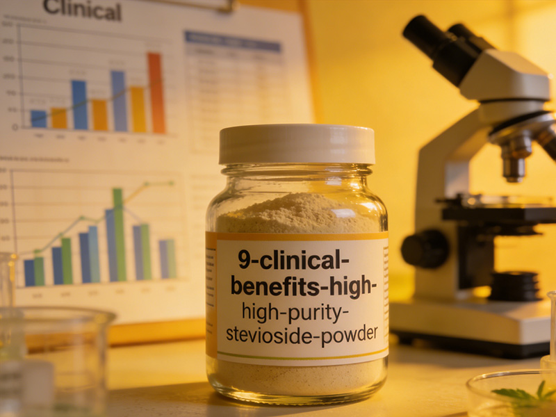 <p>Reduce formula costs and boost health claims with high-purity Stevioside Powder. 100% natural, zero-calorie, and safe. Request a Shaanxi Sunrise quote today.</p>...