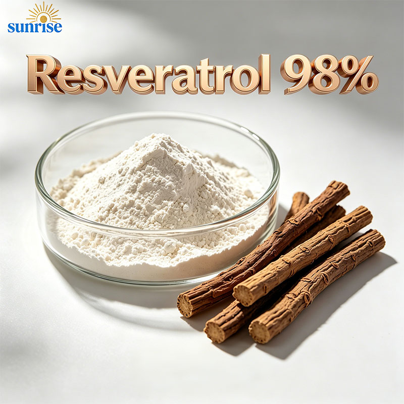 Resveratrol 98% HPLC (CAS 501-36-0) | Premium Polygonum Cuspidatum Extract API