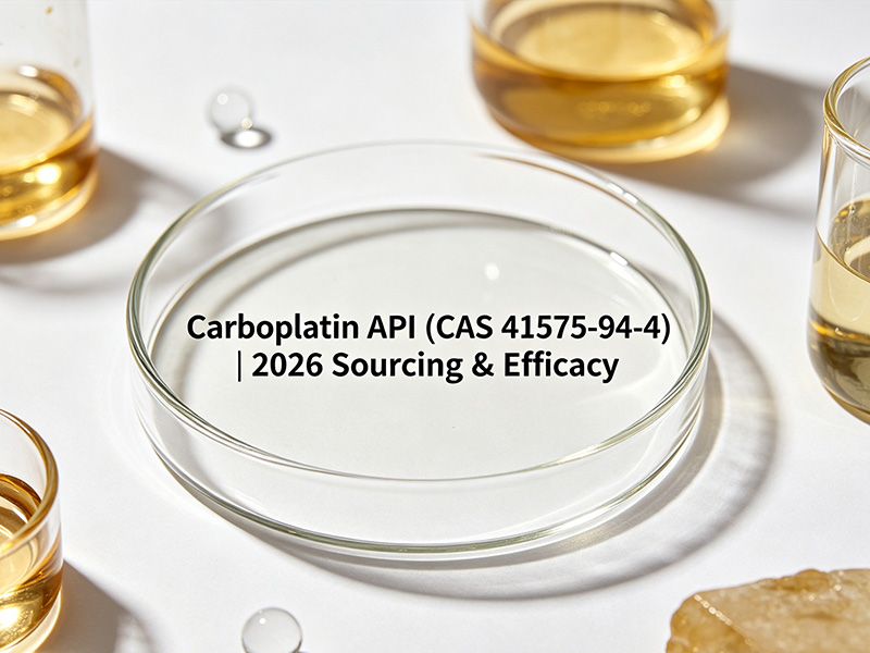 Carboplatin API (CAS 41575-94-4): 2026 Efficacy, Dosing, and B2B Sourcing Guide