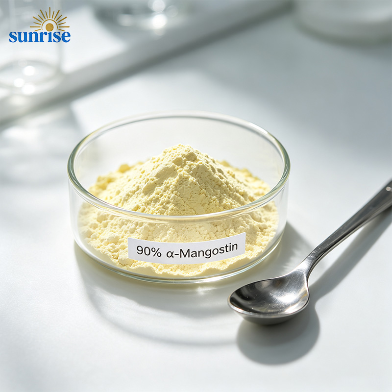 α-Mangostin 90% Powder CAS 6147-11-1 Garcinia Mangostana Peel Extract